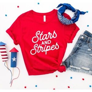 STARS AND STRIPES tee